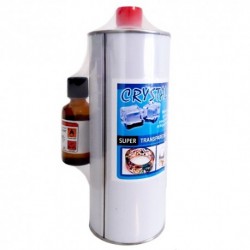 Resine polyester Crystal SC-22 transparente avec cata. 1 kg