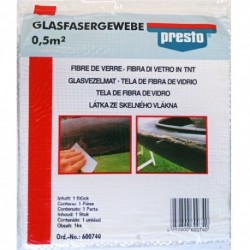 Tissu de verre tissage moyen 300g/m². 0,5m²