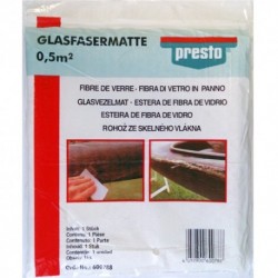 Mat de verre non tissé 225g/m². Taille : 0,5m²