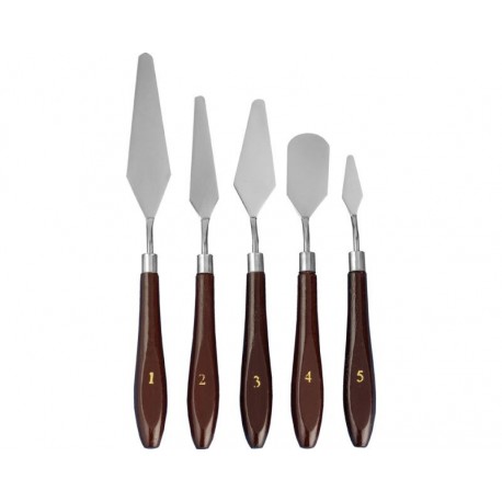 Assortiment de 5 spatules