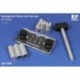 Punch and die set hexagonal de 0,7 à 2,0 mm