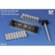 Punch and die set de 0,5 à 2,0 mm pas de 0,1 mm
