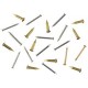 Clou laiton D 0,9 mm, tête bombée 1,9 mm L 6 mm