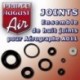 Ensemble de huit joints pour Aérographe A011