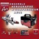 Ensemble Aérographe & Compresseur AE02+