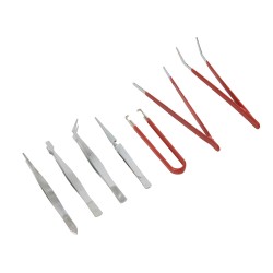 Ensemble de 4 pinces en acier inoxydables