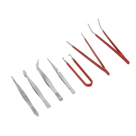 Ensemble de 4 pinces en acier inoxydables