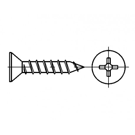 DIN7982 2,2x4,5