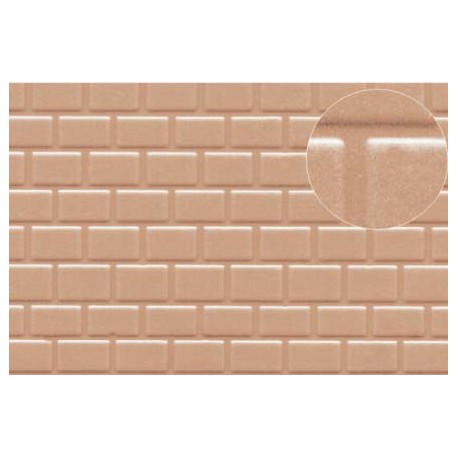 Échelle O - briques font 8x6 mm