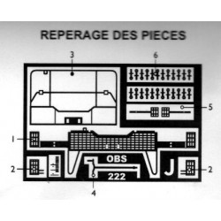 Poteaux pour barrières et balustrades - 80 Poteaux, 3 Lisses