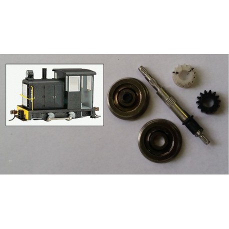 Pignon Module 04 14dts pour Bachmann Davenport ON30