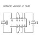 RELAIS BISTABLE A 2 BOBINES