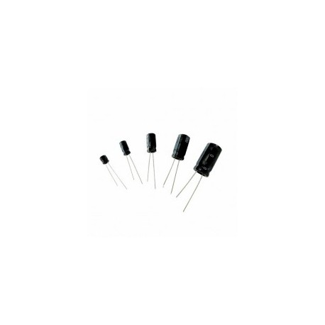 Condensateur radial 47µF 50V les 3