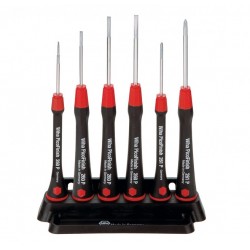 Jeu de tournevis de précision PicoFinish à fente et Phillips, 6 pcs