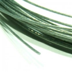 Câbles en acier pour modélisme d : 0,3mm - L : 5m