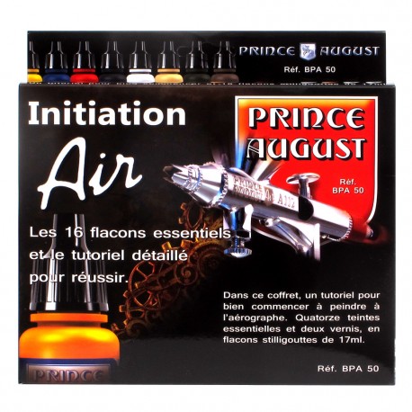 Coffret de démarrage 16 teintes Prince August AIR