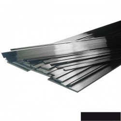 Plat de carbone de 4x1mm