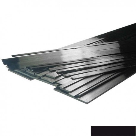 Plat de carbone de 10x0,5mm
