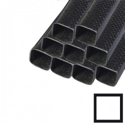 Tube de carbone carré 2x0,5mm