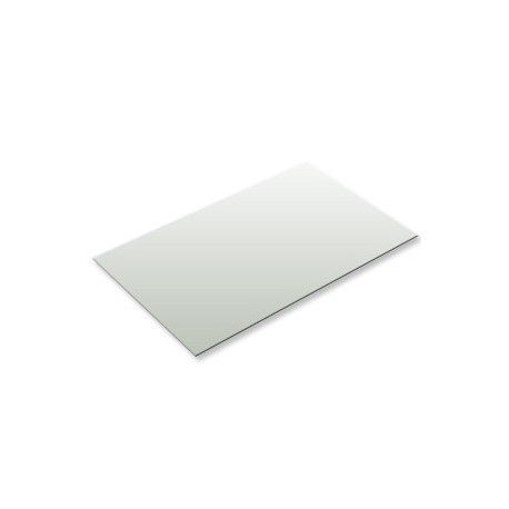 Plaque de maillechort format 300x200x0,20
