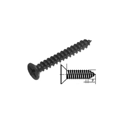 Vis autotaraudeuse à tête fraisée de 1,4x8mm