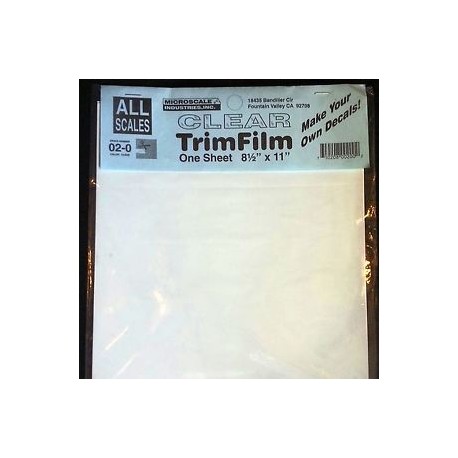 Papier à décalcomanies fond blanc