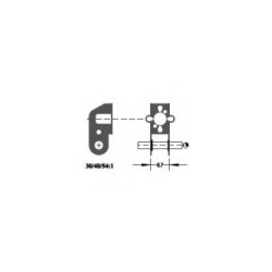 Reducteur 30:1 moteur 2mm sortie 1/8