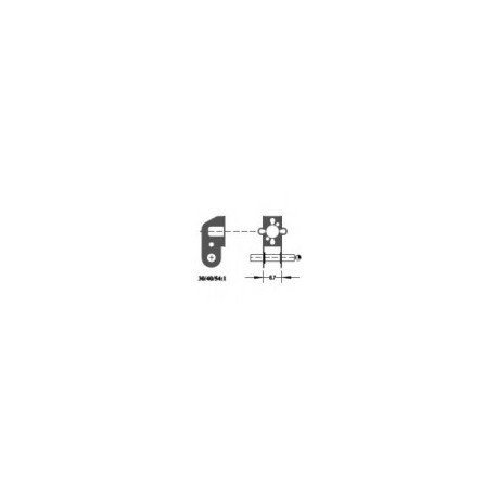 Reducteur 30:1 moteur 2mm sortie 1/8
