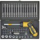 Jeu de vissage 49 pcs avec Cliquet pistolet