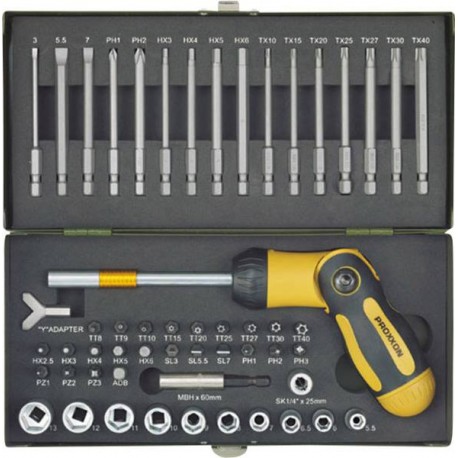 Jeu de vissage 49 pcs avec Cliquet pistolet