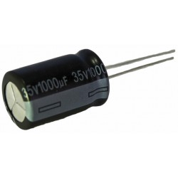 Condensateur chimique radial 1000µF 35V