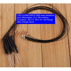 Led CMS 0805 CLI 12 à 18V