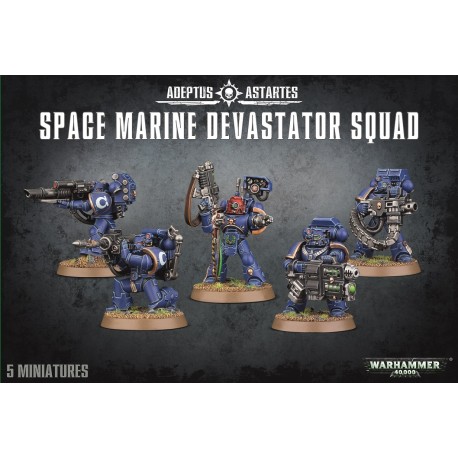 40K - Space Marine Devastator Squad