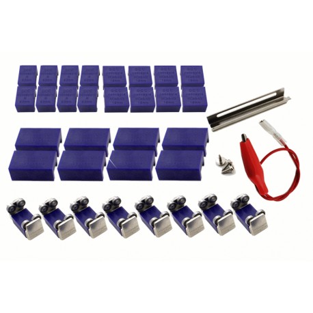 Banc d'essais 8 axes pour rails HO-ON30-TT-HOm-N-HOe