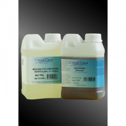 Mousse poly souple kit 1,5 kg