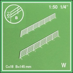 2 Rampes 34° échelle 1:50