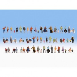 N / Set de personnages voyageurs sans bancs