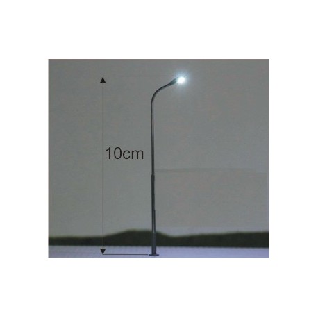 Lampe ferroviaire SMD HO de 10cm