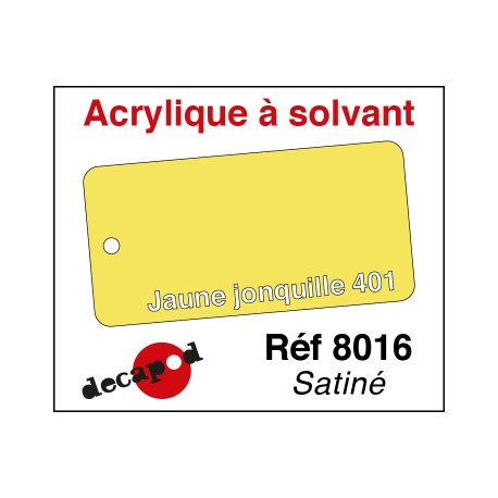 Jaune jonquille 401 (infra) [acrylique à solvant]