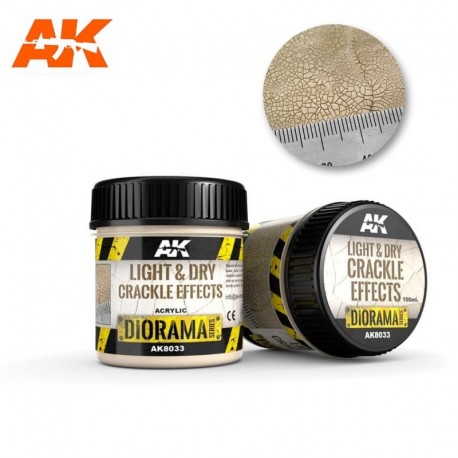 LIGHT & DRY CRACKLE EFFECTS - 100ml