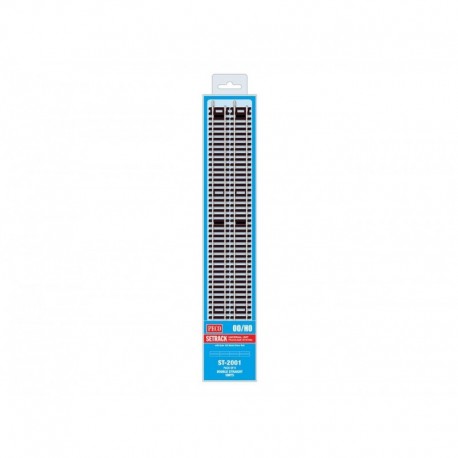 Rail droit double, 335mm, Code 100