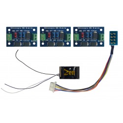 Décodeur ZN-mini. avec 3 platines canton ABC