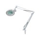 Lampe loupe fluorescente 5 dioptries 22W blanc