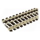 Profilé Code 60 Flat Bottom Rail - maillechort - 6 pcs