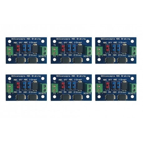 Ensemble de 6 modules de gestion de canton ABC