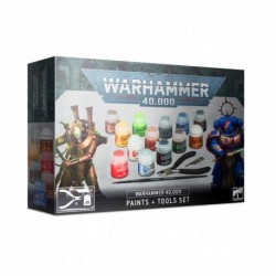 40K - PAINTS + TOOLS SET
