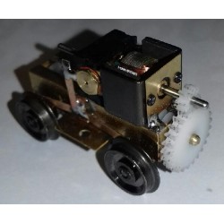 Bogie moteur roues de 10,5 mm - entraxe : 24,5 mm