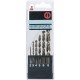 Assortiment de 6 forêts cobalt de 2 à 8mm