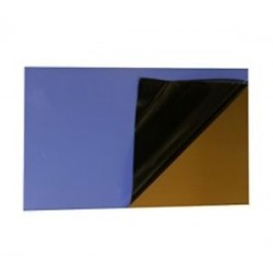 Maillechort photospositif sur 2 faces 0,15x80x250