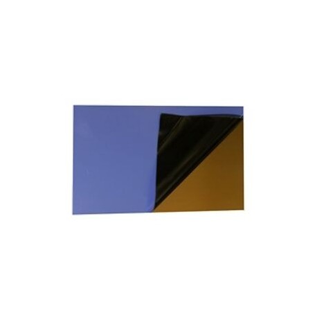 Maillechort photospositif sur 2 faces 0,1x80x250